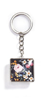 Double-sided Floral Keychain