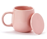 Pink Mug w/Lid