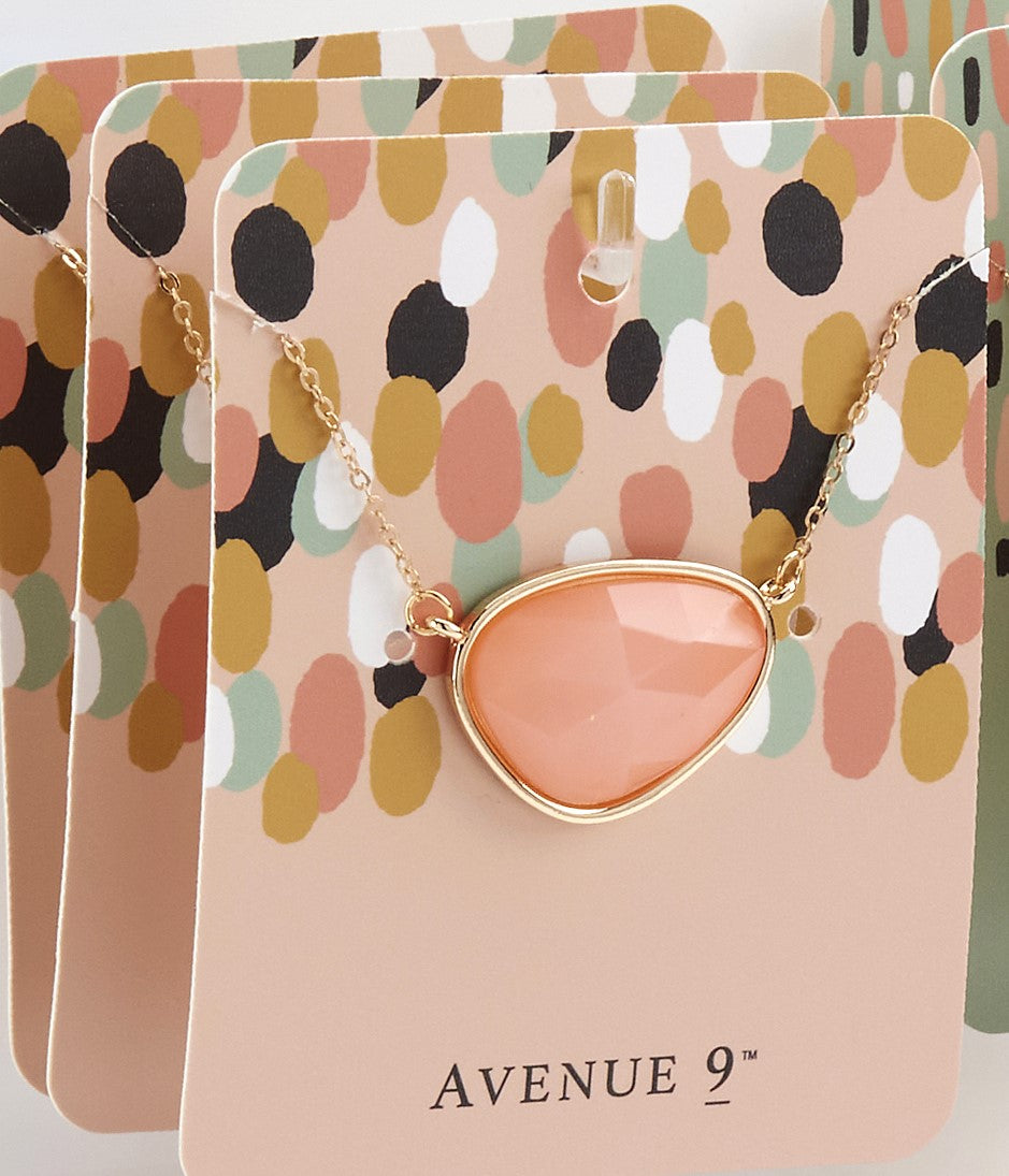 Stone Pendant Necklace