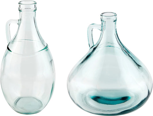Tinted Vase with Handle