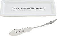 2-piece Butter Dish Set