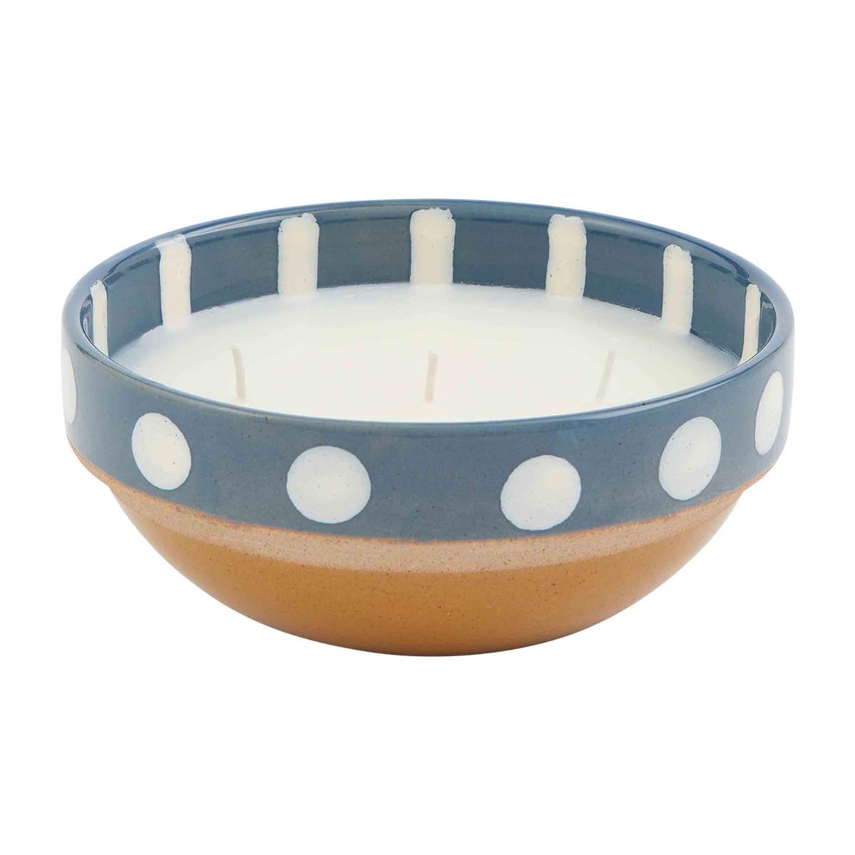 Dotted Bowl Candle