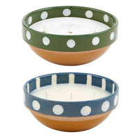 Dotted Bowl Candle