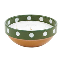 Dotted Bowl Candle