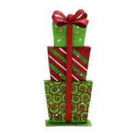 Metal LED Gift Box Wall Decor