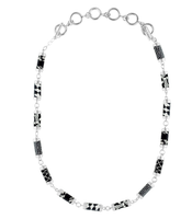 Tube Necklace (silver) (CLEARANCE)