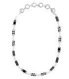 Tube Necklace (silver) (CLEARANCE)