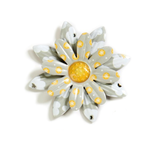 Patterned Flowers Wall Decor