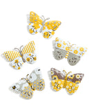 Patterned Butterflies Wall Decor