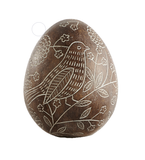 Floral Patterned Egg