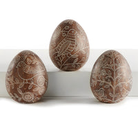 Floral Patterned Egg
