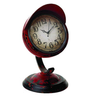 Metal Table Clock (red or blue)