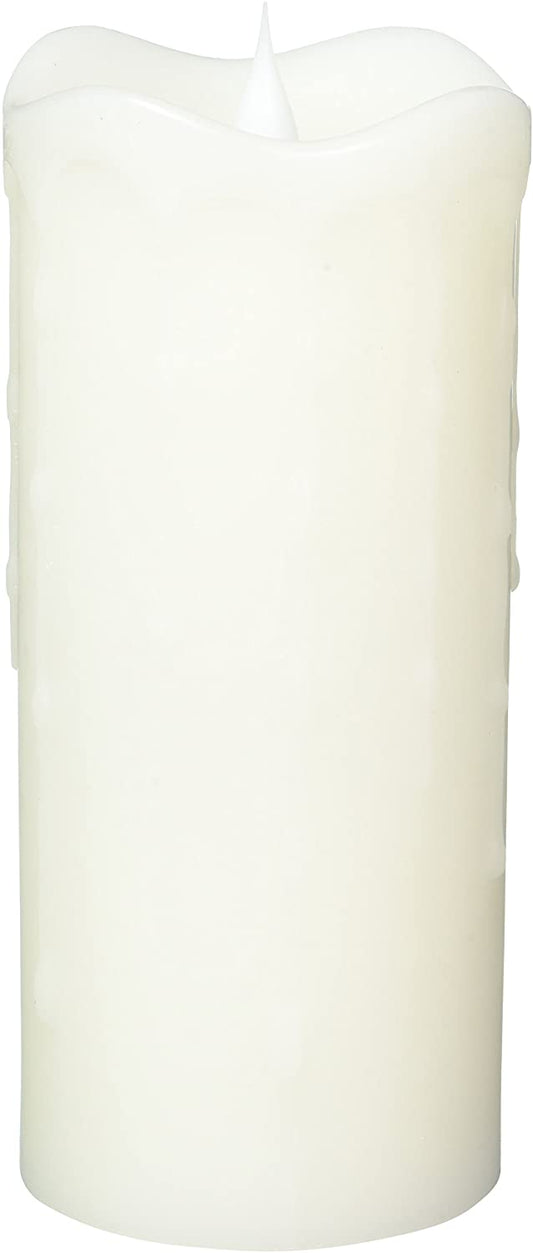 Simplux LED dripping candle w/flame 3x7 (CLEARANCE)