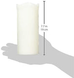 Simplux LED dripping candle w/flame 3x7