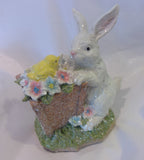 Easter Bunny w/Basket (CLEARANCE)
