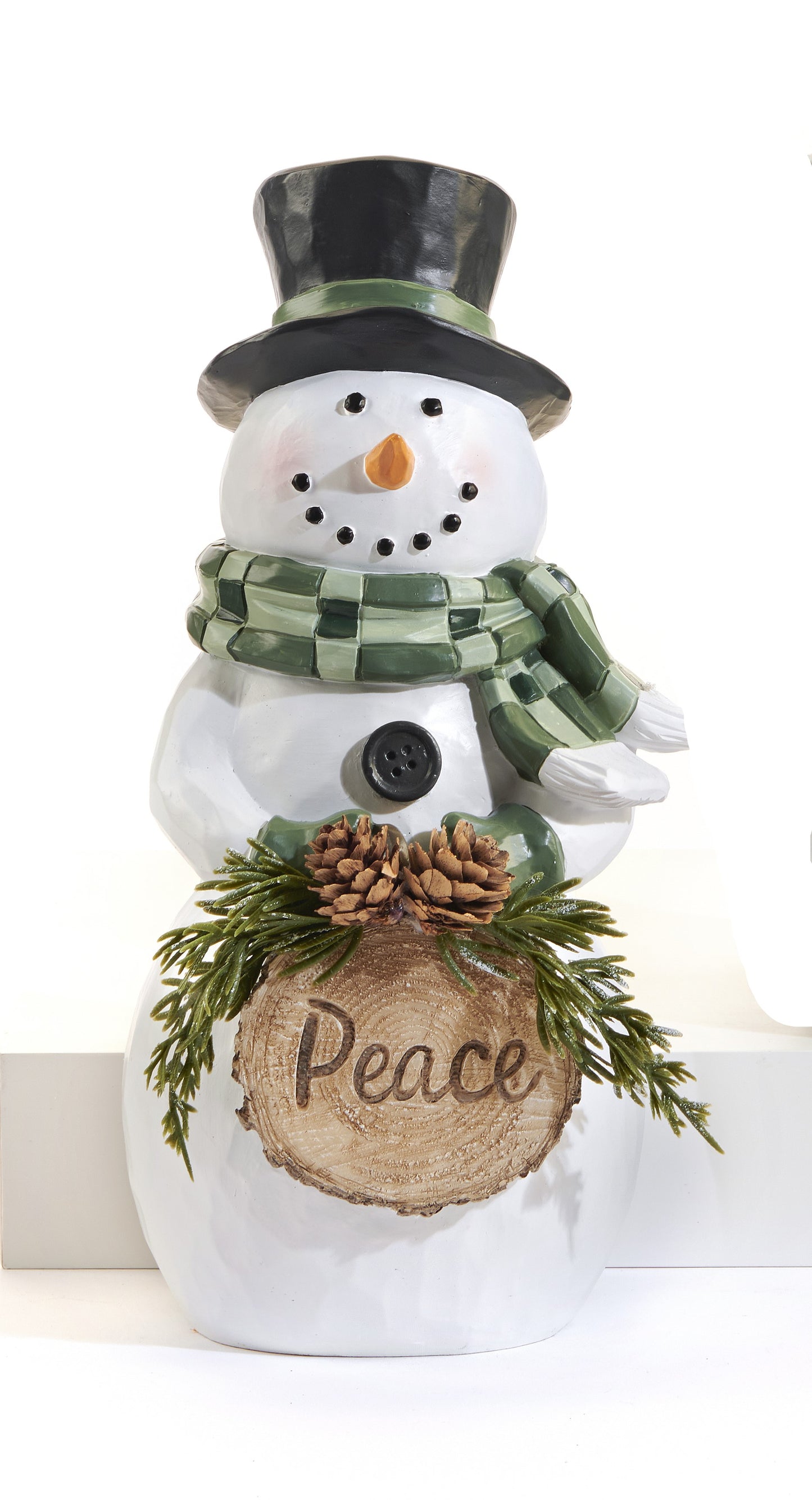 Forest Snowman Figurine