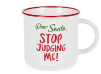 Dear Santa Mug - STOP JUDGING ME (CLEARANCE)