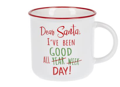 Dear Santa Mug - I'VE BEEN GOOD (CLEARANCE)