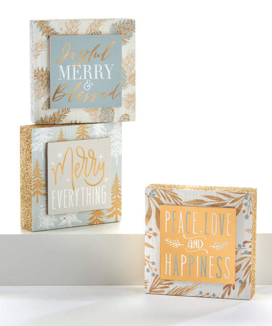 Christmas Box Signs
