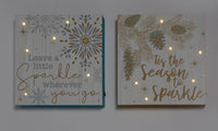 Christmas Lighted Signs