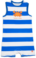 Beach Baby Boy Romper (6-12m) CLEARANCE