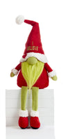 Grinch Gnome Shelf Sitter