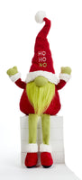 Grinch Gnome Shelf Sitter