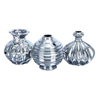 Ceramic Silver Vase (CLEARANCE)