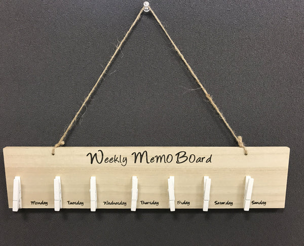 Weekly Memo Board