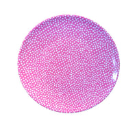 Pink & White Polka Dot Plate (CLEARANCE)