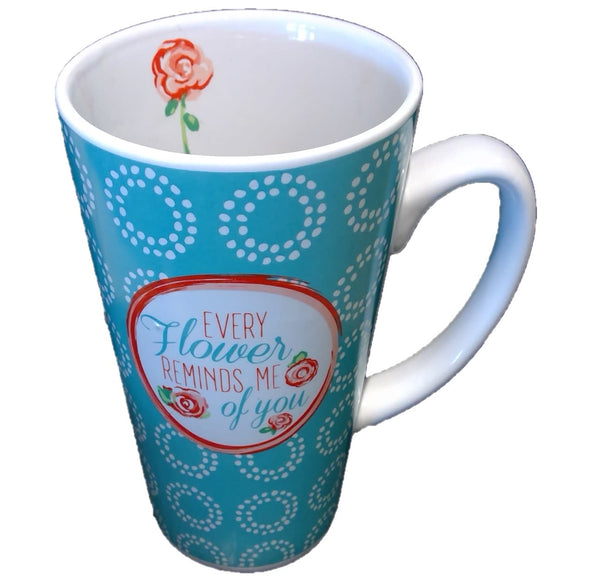 EVERY FLOWER Stoneware Latte Mug (CLEARANCE)