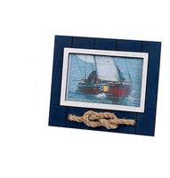 Rope Knot Frame, blue (CLEARANCE)