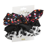 Patterned Scrunchie Set