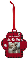 SANTA PAWS Ornament