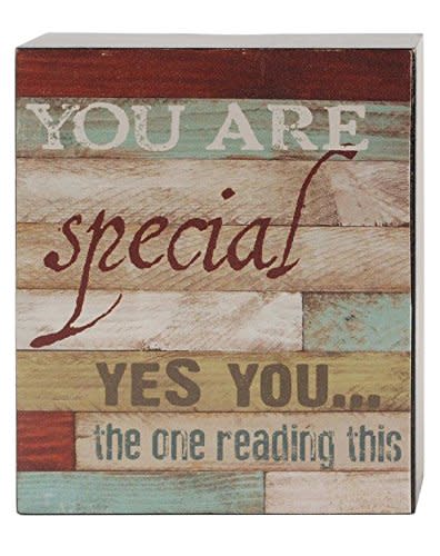 YOU ARE SPECIAL Wall Box Sign (CLEARANCE)