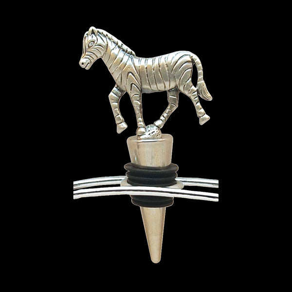 Jungle Wine Stopper - ZEBRA