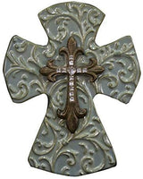 Ceramic Cross, 10" (CLEARANCE)