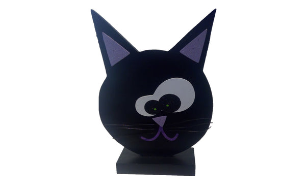 Wooden Cat Character