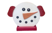 Wood Snowman Face (CLEARANCE)