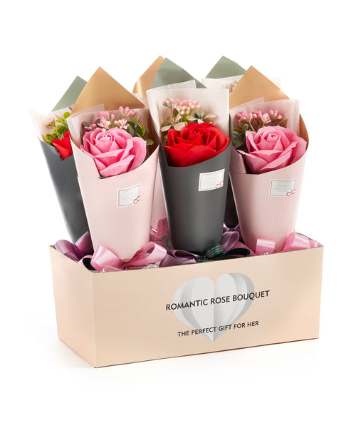 Valentine Rose Soap Bouquet