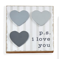 Valentine's Block Sign