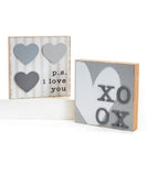 Valentine's Block Sign (CLEARANCE)