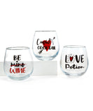 Heart Stemless Wine