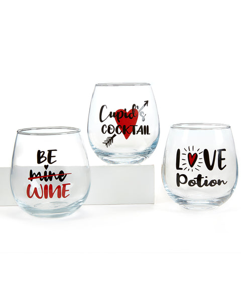 Heart Stemless Wine