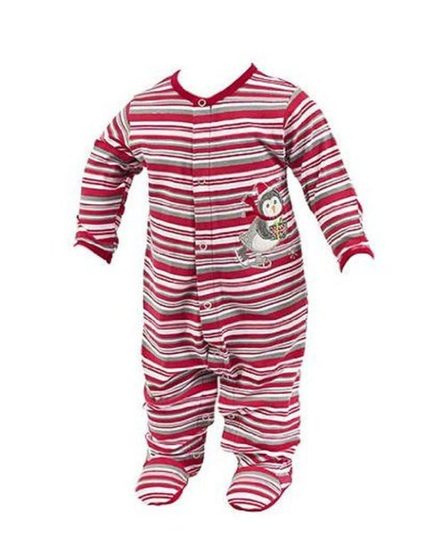 Christmas Penguin Footie, 0-3m (CLEARANCE)