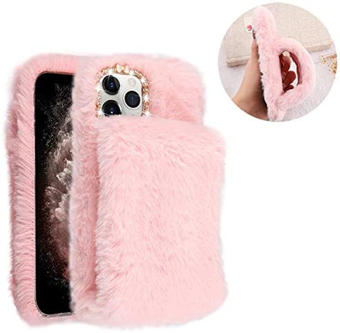 Pink Plush Hand-warmer Cover (CLEARANCE)
