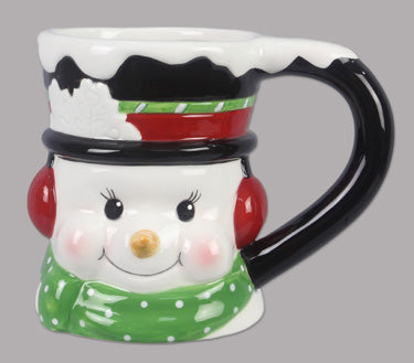 Ceramic Snowman Mug