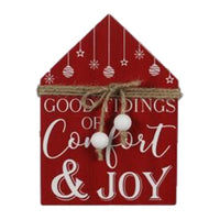 Wood Tabletop Sign w/Beads
