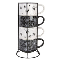 Spiderweb Stacking Mugs