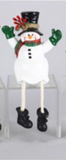 Resin Snowman w/ Dangle Legs